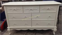 Evolur Aurora 7 Drawer Double  Dresser $700 Retail