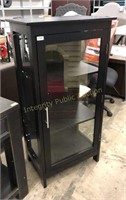 Cabinet with glass doors 47”x24”x16” *see