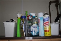 Cleaners, Windex, Ajax, Lysol, Cleaning Brushes