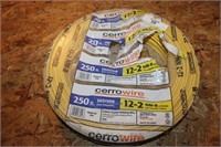 Partial Roll Indoor Copper Building Wire 12-2 w/g