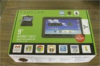 Proscan 9" Internet Tablet, New