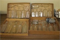 Over 30 Vintage Glass Bottles