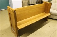 67" Pew Bench with Kneeling Pads
