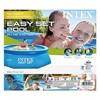 "Used" Intex Easy Set Pool 8 ft x 23 " Water Depth