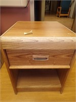 TABLE WITH DRAWER 19"W x 19"D x 23"H