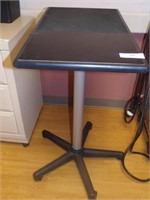 ROLLING TABLE, ADJUSTABLE HEIGHT, 24" X 14"