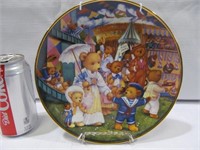 Franklin Mint plate, Teddy Bear Fair