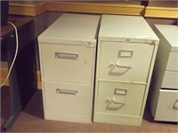 PAIR OF FILING CABINETS
