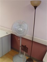 STAND FAN, MOBILE STAND, TALL LAMP