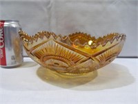 Large Carnival glass bowl