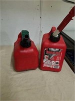 2 one gallon gas cans