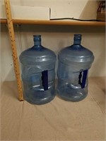 Two large water jugs