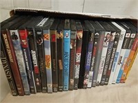 Group of DVDs & some video games