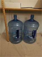 Two large water jugs