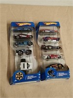 Two new packs of Hot Wheels cars