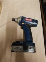 Ryobi 18-volt drill no cord or charger does have