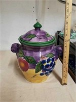 Large ceramic cookie jar