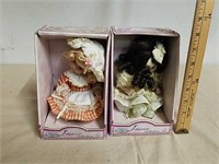 Pair of Jessica collection dolls