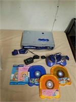 VTech system with controller games and cords