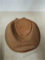 Genuine leather cowboy hat size large