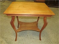 Oak center table