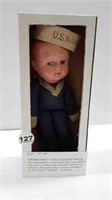 US NAVY CELLULOID DOLL