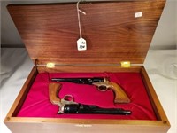 Pair Colt Revolvers S/N 8414W & 8415W.  .22 Cal