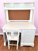 Pottery Barn Kneehole Desk with Chair