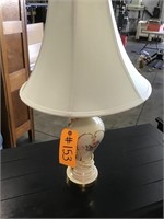 SM VINTAGE FLORAL LAMP