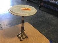 MARBAL ROUND END TABLE