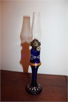 Cobalt Glass Miniature Lamp