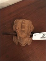 Carved Musical Frog