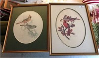 Two Framed Bird Prints, one Gaitler
