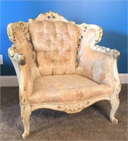 Louis XV French style  Arm Parlor Chair(rr)