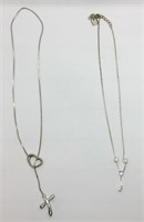 Pair simplistic necklaces (fr)