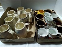 2 boxes cups some are marked Maurer Molds 1974 and