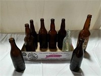 Vintage beer bottles mostly Beaver Dam