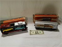 Vintage Lionel Train cars with boxes