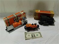 Vintage Lionel train engines and car some with