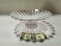 Heavy glass bowl marked Rosenthal Germany