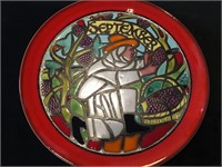 Poole Pottery Medieval Calendar Series Plate