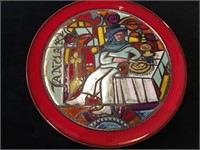 Poole Pottery Medieval Calendar Series Plate