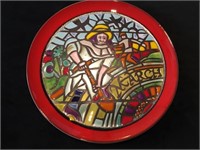 Poole Pottery Medieval Calendar Series Plate