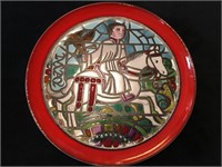 Poole Pottery Medieval Calendar Series Plate