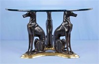 Maitland Smith Bronze WhippetsCoffee Table