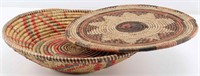 ANTIQUE NATIVE AMERICAN WOVEN BASKET W COVER