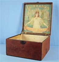 Fairbanks Fairy Soap Dovetailed Box w/ Paper Litho