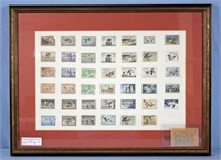 Collection of 42 Federal Duck Stamps, 1934-78
