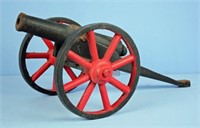 Old Cast Iron Signal Cannon