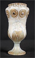 Amphora "Klimt Series" Footed & Jeweled Vase